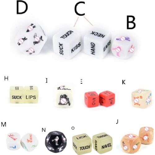 1/2 Pcs Love Posture Sex Couple Dice Fetish Sextoys Sex Funny Adult Dice Games Sexy Romance Erotic Craps Toy 6/12 Sides