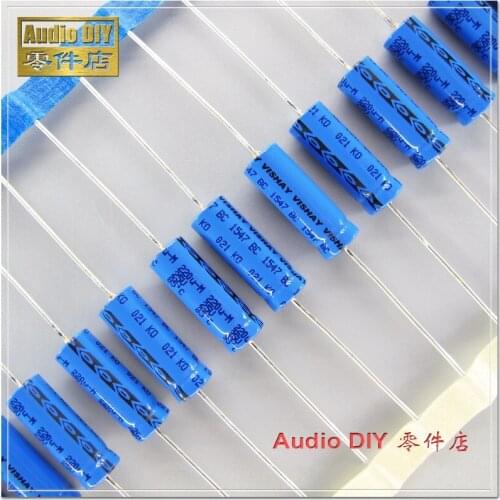 10PCS/50PCS BC 021 Series 220uF 25V 25V220UF Axial Electrolytic Capacitor