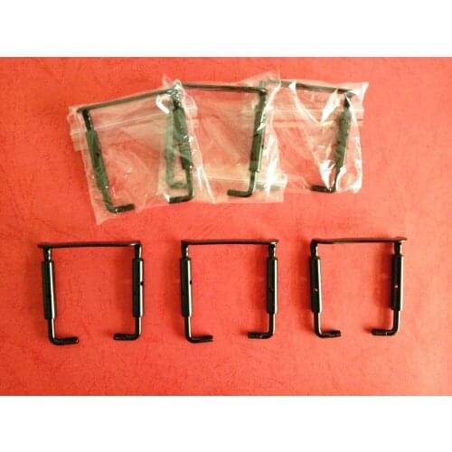 50 set new black Violin Chin Rest Clamp screw 3/4-4/4 size, Violin Accessories