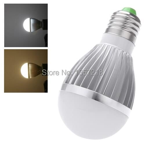 85-265V 5W/7W E27 warm white/White 110v/220v Light Sound & Light Sensor Auto Detection LED Lamp Bulb