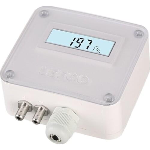 HVAC constant pressure digital display differential pressure transmitter Positive pressure air supply filter