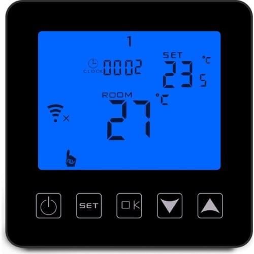 Digital Smart Home Wifi Thermostat With Android And iOS App Control