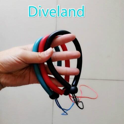 Scuba Diving Adjustable Universal Waterproof Safety Wrist Strap Lanyard For Underwater Lobster Stick Pointer Rod Hand Grip Rope