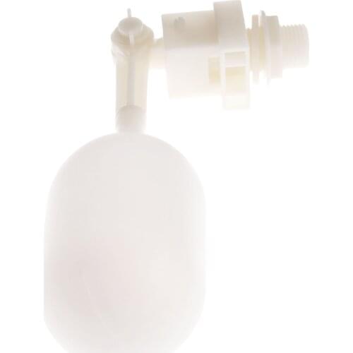 Dophee Adjustable DN15 Plastic Float Ball Valve Cut 1/2 " Water Level Control Automatic Filling Fish Tank Aquarium Water Tool