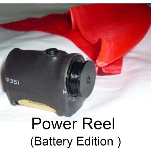 Power Reel (Battery Edition )Magic Tricks Stage Street Magia Silk Flying Device Magie Illusion Gimmick Props Accessories Magica