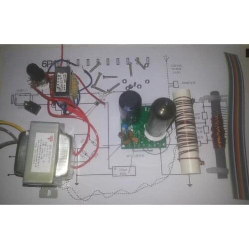 6P1 electronic tube transmitter 5W electronic tube transmitter mediumwave shortwave transmitter