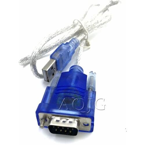 HL-340 USB to RS232 COM Port Serial PDA 9 Pin DB9 Cable Adapter Support Windows7-64