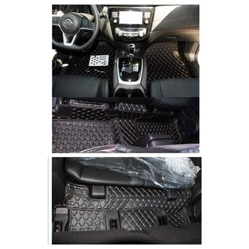Good quality! Special car floor mats for Nissan X-trail T32 7 seats 2020-2014 waterproof carpets for Xtrail 2019,Free shipping
