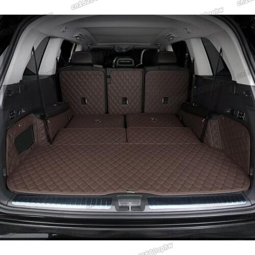 Lsrtw2017 Leather Car Trunk Mats for Mercedes Benz gl gls 2013 2014 2015 2016 2017 2018 2019 2020 2021 X166 x167 rear boot