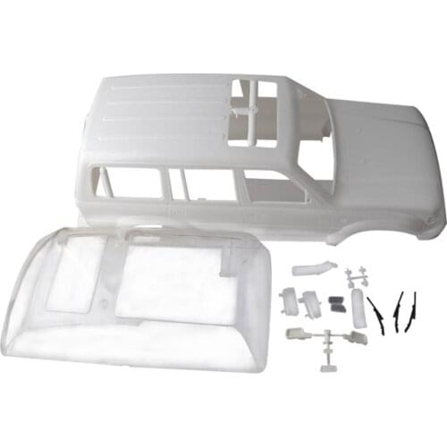 LC80 Land Cruiser Rc Crawler Toys Car Hard Body Shell Kit 313 Wheelbase Fit For 1/10 Scale Model Car Chassis Axial Scx10 Trx4