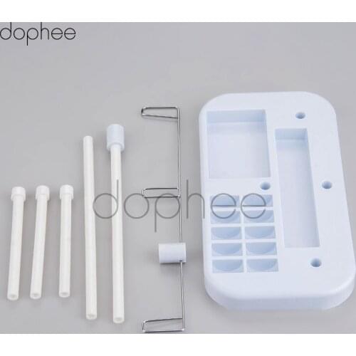 New High Quality 3 Embroidery Thread Spool Holder Rack Stand Sew Quilting Home Sewing Machine 205mm*107mm