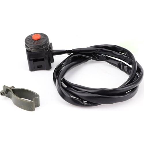 22mm 7/8 Motorcycle Kill Stop Switch Red Push Button Horn Starter For Dirt Bike KTM ATV 1pc