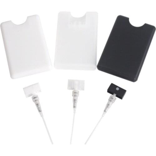 20ml card mist perfume sprayer bottle for perfume atomizer water toilet flower portable cosmetic packing