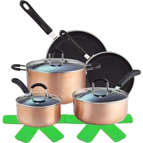 3pcs/lot Non-stick Protection For Pad Pan 24cm Divider Pads To Prevent Scratching Separate And Protect Surfaces For Cookware