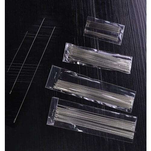 30Pcs/Bag Beading Needles for beads Threading String Jewelry Embroidery Bracelet Necklace Making Tools Pins DIY