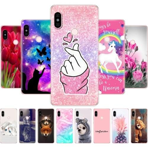 For Xiaomi Redmi Note 5 global version Case Silicon Soft TPU Back Phone Cases Cover For redmi note 5 pro Protective Coque Bumper