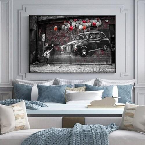 Modern Street Canvas Art Prints Modern Graffiti Wall Art Canvas Paintings Abstract Home Decorative Pictures For Kids Room Cuadro