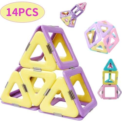 Big Size Magnetic Building Blocks Set Designer Magnet Building Blocks Construction Set Educational Toys Gifts for Kids
