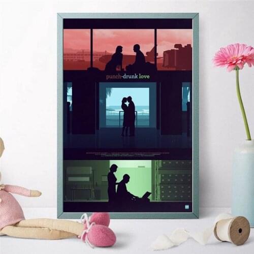 Movie Poster Punch Drunkard High Quality Canvas Wall Art Picture Nordic Modern Prints Living Room Home Decor Frameless Painting