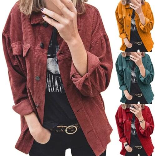 WENELAX Women's Corduroy Shirts
