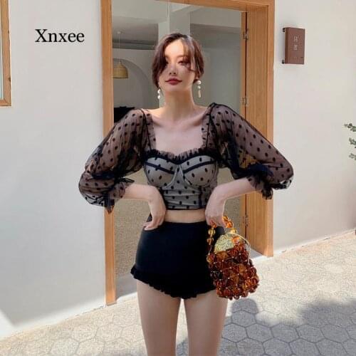 Xnxee Polka Dot Swimwear