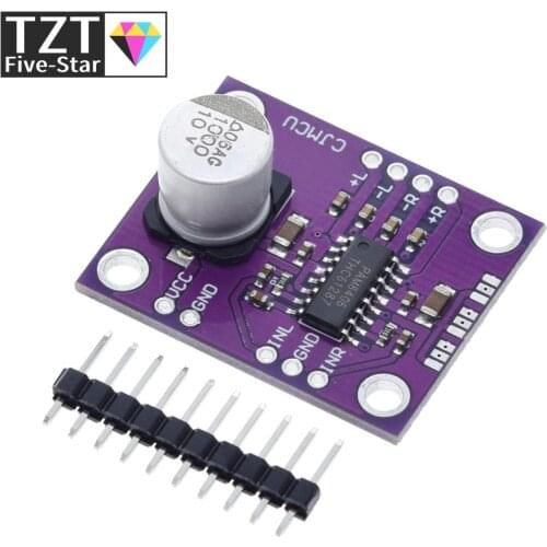 TZT CJMCU-8406 PAM8406 No Interference Stereo Class D Audio Power Amplifier Module Development Board