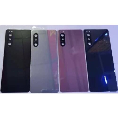 100% Original Gorilla Glass Back Battery Cover 6 For Sony Xperia 5 II SO-52A XQ-AS52 XQ-AS62 XQ-AS72 5ii Rear Door Case Housing