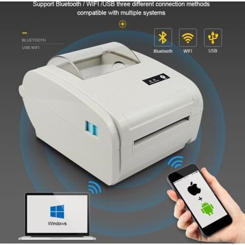 4x6 Shipping Lable Printer 4 inch Thermal Barcode Printer Label Printer 100*150 USPS Shipping Express Lable Printer Paper