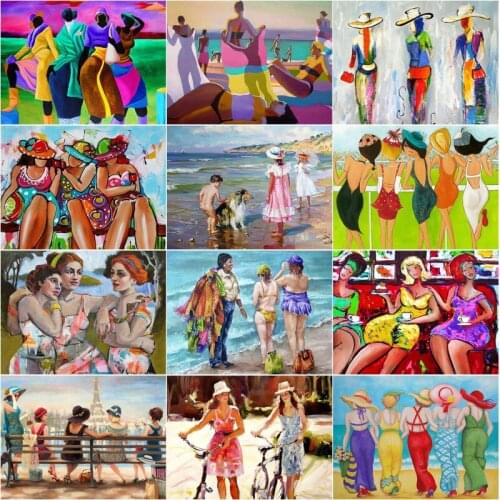 Diamond Art for Adults Cartoon Portrait Full Drill Mosaic Square Rhinestones Accessories Embroidery Cross Stitch Kits Home Decor