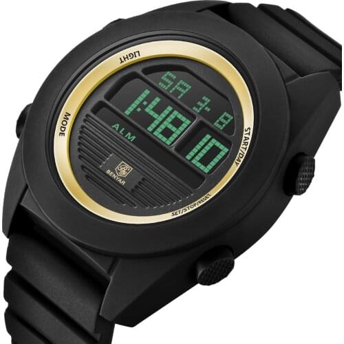 Hot Brand BENYAR Sports Watch Men Digital Electronic Wrist Watch Military Waterproof LED Fitness Watch Outdoor Shock For Running