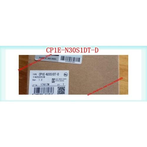 CP1E-N30S1DT-D CP1E-N40S1DT-D CP1E-N60S1DT-D New Original PLC In Box