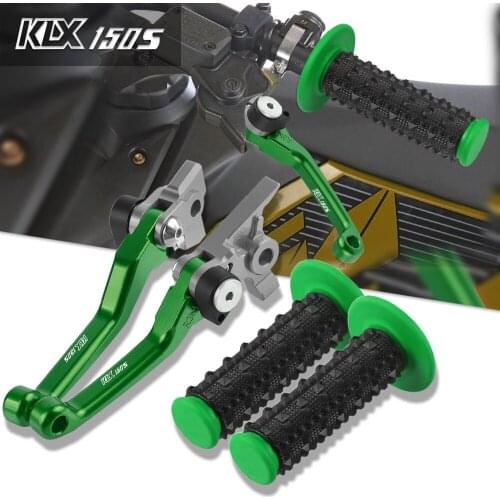 FOR KAWASAKI KLX150S KLX 150S 2009 2010 2011 2012 2013 Dirt Bike Motorcycles Handle grips handlebar grip & Brake Clutch Lever