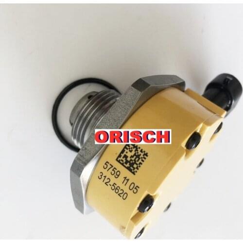 Good quality 312-5620 Electronic Solenoid Valve Complete For 320D Fuel Pump 326-4635 C6.6 C6.4 for PERKINS