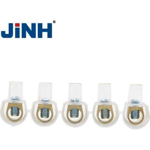 JINH Plastic Terminal Blocks Brass Terminal Connectors For Electrical Lightings Accessories