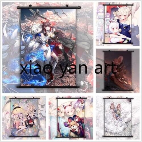 DIY Diamond Painting Azur Lane Akagi Kaga Atago Taihou Diamond Mosaic Cross Stitch Kits Full Diamond Embroidery Room Decor