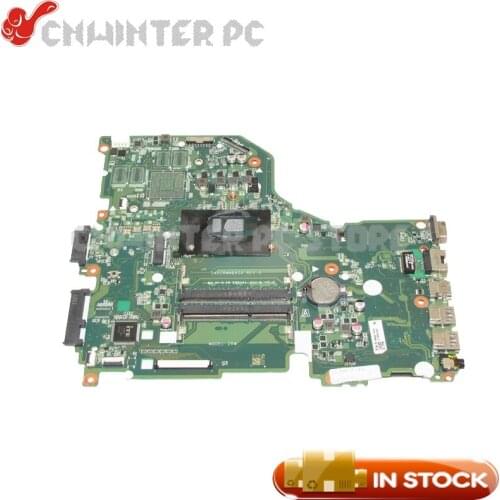 NOKOTION NBG3611002 NB.G3611.002 For Acer aspire E5-574G Laptop Motherboard DA0ZRWMB6G0 I3-6100U CPU DDR3L
