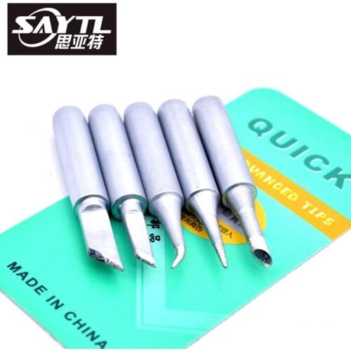 Original QUICK Soldering Tips Lead-free 900M Serise Iron Tip Welding Sting for 936 936A Soldering Rework Station Tools Kit