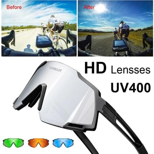 Polarized Bike Glasses Outdoor Sports Cycling Bicycle Glasses Men Women Mountain Road Cycling Sunglasses Goggles Eyewear 5 Lens