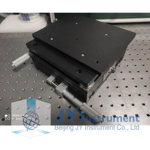 Customized manual xy tilt stage