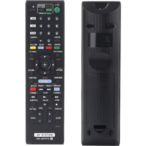 Remote control suitbale for Sony RM-ADP070 Home Theater AV system BDV-E780W HBD-E280 BDV-E980W HBD-E580