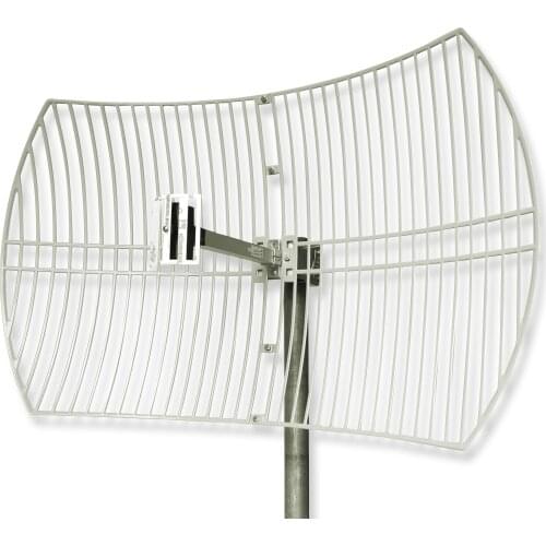 Grid Parabolic Antenna Outdoor 2500-2700MHz 24dBi High Gain Long Range MIMO Parabolic Grid AntennasLong range wifi antenna