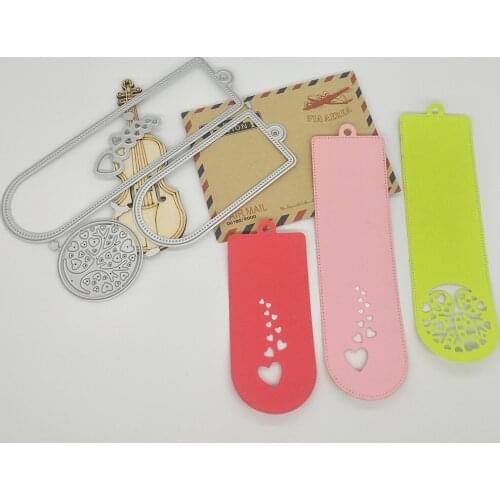 Scrapbooks, card bookmarks, process labels, metal tools for etching templates, new