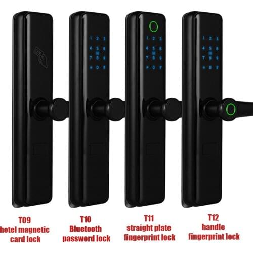 TTLOCK APP Biometric Fingerprint Security Intelligent Smart Lock With Password Apartment RFID Bluetooth For Hotel Home Door Lock