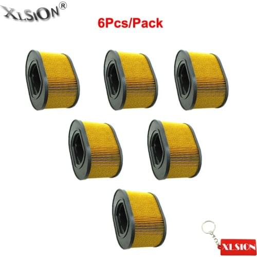 XLSION 6Pcs Air Filter For Husqvarna Partner 510 24 41-03 510 24 41-01 Fit Model K970 K1260 Cut-Off Saw and K970 Chain Saw