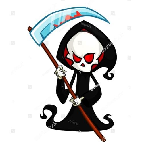 Funny Grim Reaper Metal Cutting Dies for DIY Craft Scrapbooking Cards Decorative New