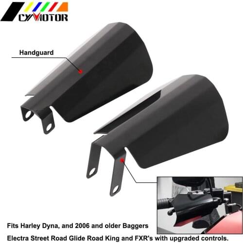 Motorcycle Iron Hand Guard Handguard Protector For Harley Dyna 2006 Baggers Electra Street Road Glide Road King FXR