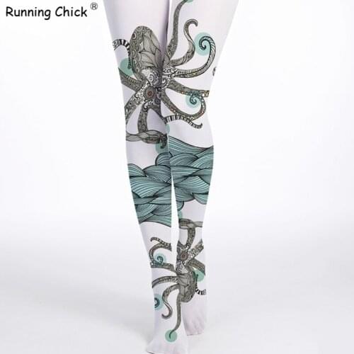 Cuttlefish Waves Print Women Tight Dropship And Bulk