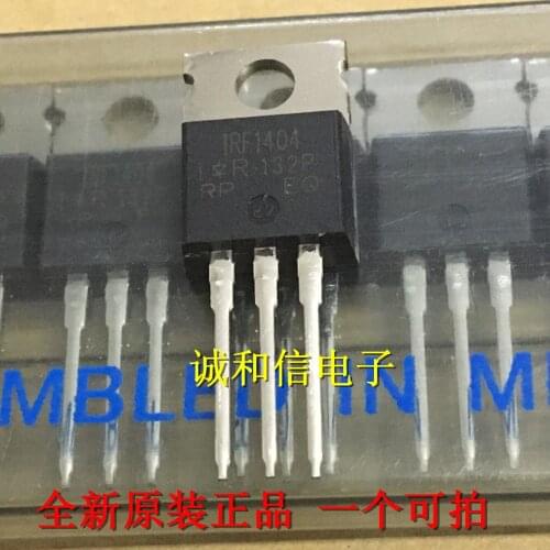 100% New&Original In Stock IRF1404 IRF1404PBF 40V162A MOS