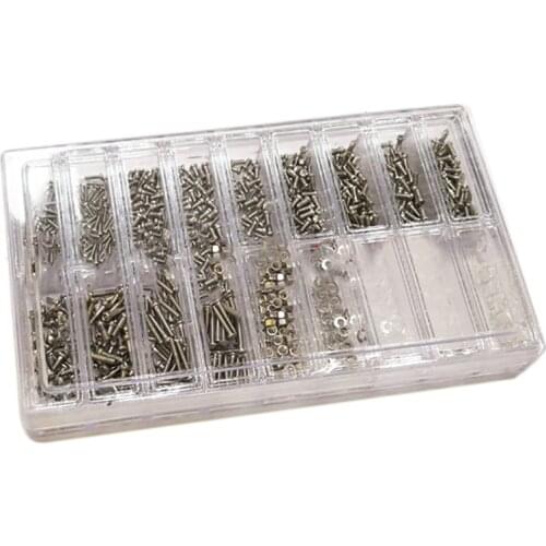 10000Pcs Stainless Steel Micro Glasses Sunglass Watch Spectacles Phone Tablet Tiny Screws Nuts Screwdriver Set Kits Repair Tool