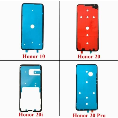 10x Back Battery Cover Door sticker Adhesive glue tape For Huawei Honor 10 20 Pro 20i